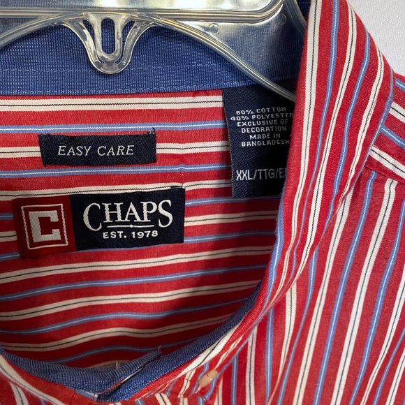 Chaps Men's Button Down Shirt Size XXL - Picture 3 of 5